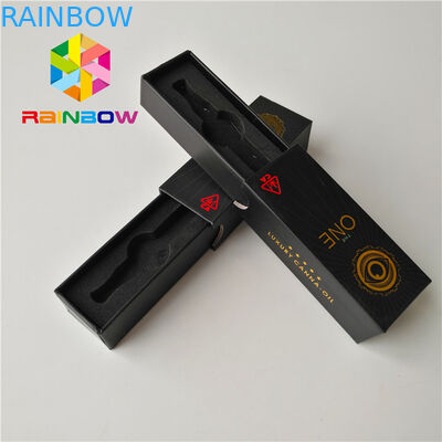 Desain Disesuaikan Cbd Vape Cartridge Mylar Bags Kemasan Matte Surface Finish