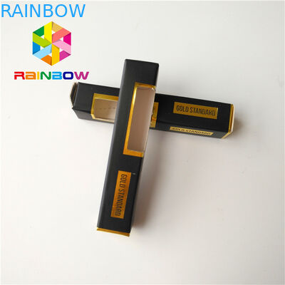 Desain Disesuaikan Cbd Vape Cartridge Mylar Bags Kemasan Matte Surface Finish