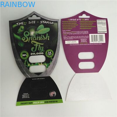 Sex Pill Blister Card Packaging Spanish Fly 2000 Male Enhancement Pills Packing