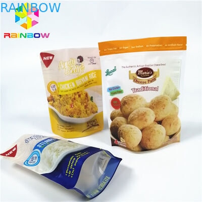 Kantong Plastik Saus Kukus Kemasan Boiling Memasak Penyimpanan Vakum Kunci Ritsleting