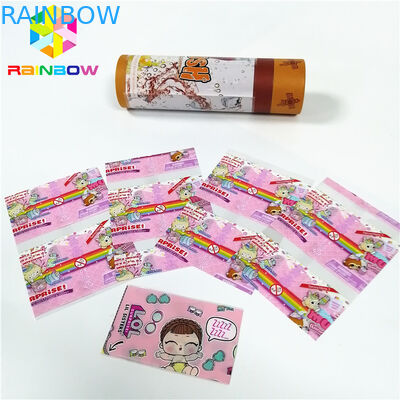 PVC PET Kecilkan Lengan Label Tahan Air Bungkus Film Tabung Kemasan Kotak Botol Plastik