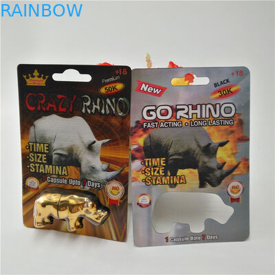 Go Rhino 3D Card Male Enhancement Pills Packing, Sex Pill Capsule Packing Daur Ulang