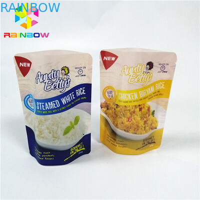 Tas Memasak Fleixble Stand Up Pouch Packaging Vacuum Sealer Ukuran Disesuaikan