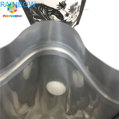 Roasters Tea Foil Kantung Kemasan 100g 250g 500g Standing Up Mylar Matte Luxury Coffee Pack