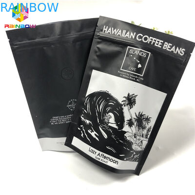 Roasters Tea Foil Kantung Kemasan 100g 250g 500g Standing Up Mylar Matte Luxury Coffee Pack