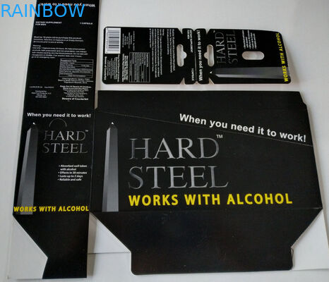 Hammer Stroke / Rhino 13 Pills Paper Box Packaging Male Enhancer Capsule Magnum Paper Cards