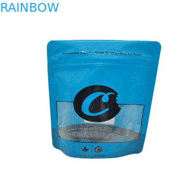 Cookies California Mylar Kemasan Herbal Dupa Biodegradable Dengan Logo Perusahaan Kustom