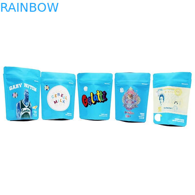 CBD Runtz Cookies Dapat Dipulihkan Kembali Ziplock Packaging Mylar Pouch Bag MOPP / VMPET / PE Material