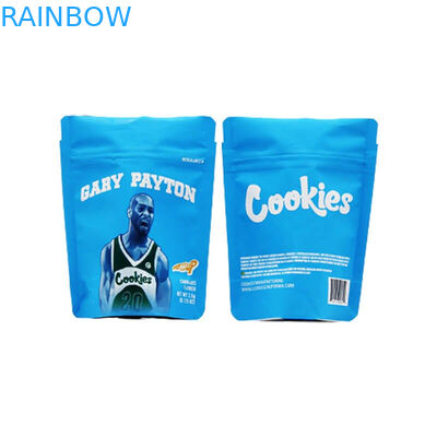CBD Runtz Cookies Dapat Dipulihkan Kembali Ziplock Packaging Mylar Pouch Bag MOPP / VMPET / PE Material