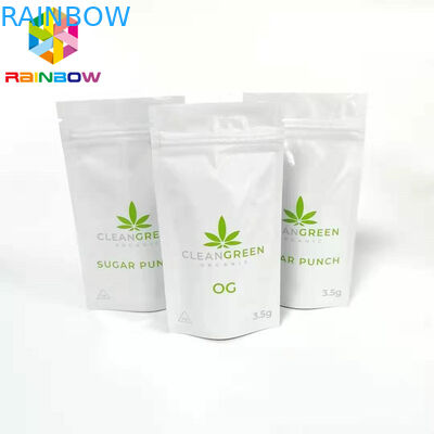 Aluminium Foil Tas Kemasan yang Dapat Dipulihkan Kembali Mengkilap Plastik Zip Lock