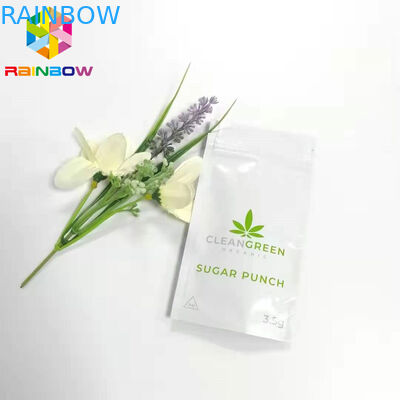 Kemasan Kantong Teh Pagi, Glossy Customized Stand Up Pouches, Bersertifikat FDA