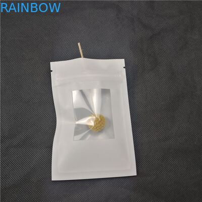 Teks Hitam Dicetak Perhiasan Packing Kantong Latar Belakang Putih Untuk Paket Gelang Earings