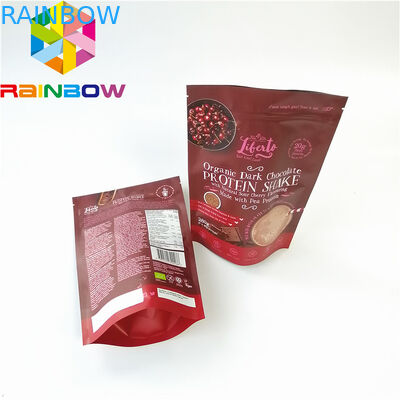 Bau Aluminium Foil Kantong Kemasan Mylar Plastik Kunci Zip Untuk Kopi