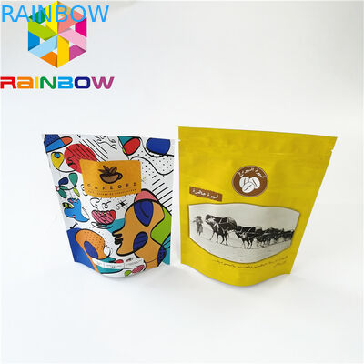 Daur Ulang Plastik Aluminium Foil Bags Digital Printing Kue Dessert Tea Coffee Packing