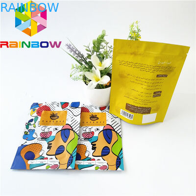 Daur Ulang Plastik Aluminium Foil Bags Digital Printing Kue Dessert Tea Coffee Packing