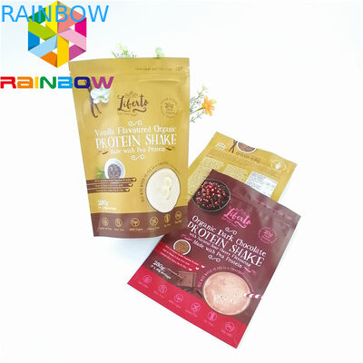 Daur Ulang Plastik Aluminium Foil Bags Digital Printing Kue Dessert Tea Coffee Packing