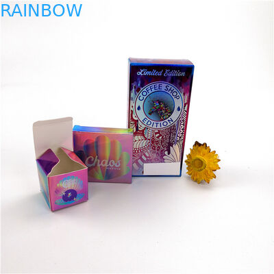 Kemasan Kosmetik Eyelash Berwarna-warni Per Kotak Hadiah Jenis Hoki Hologram Disesuaikan