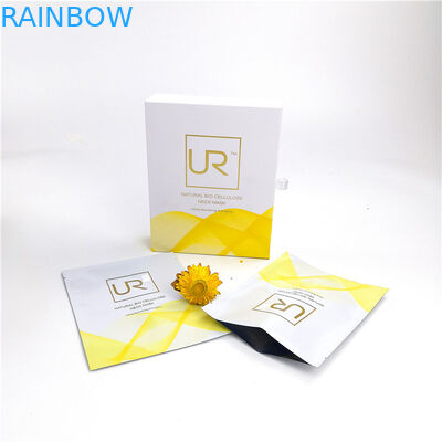 Matte Laminasi Kotak Kertas Kemasan Minyak Esensial Masker Perawatan Kulit Tas Disesuaikan