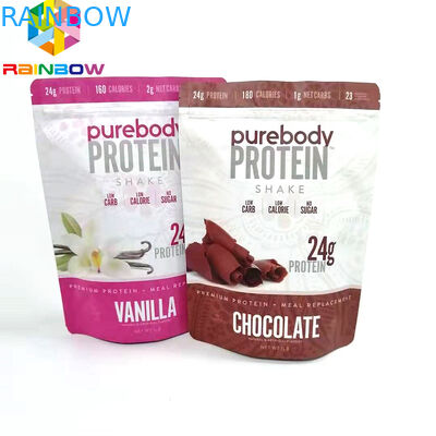 Moq Rendah Digital Dicetak Stand Up Pouch Zipper Bag Membuat Kerajinan Kemasan Makanan Tali