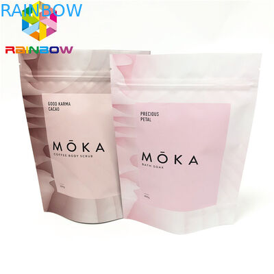 Moq Rendah Digital Dicetak Stand Up Pouch Zipper Bag Membuat Kerajinan Kemasan Makanan Tali