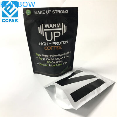 Aluminium Foil Snack Bag Kemasan Coffee Paper Bags Matt Finish Surface Untuk Teh