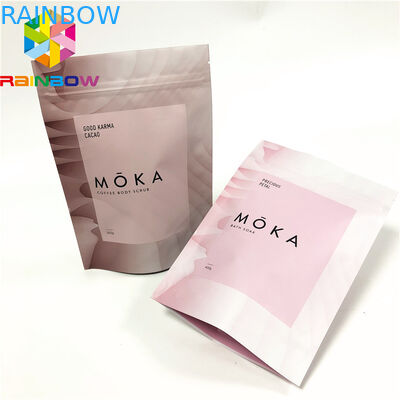 Kemasan Kantong Plastik Ringan, Tas Stand Up Food Grade Untuk Cbd Body Scrub