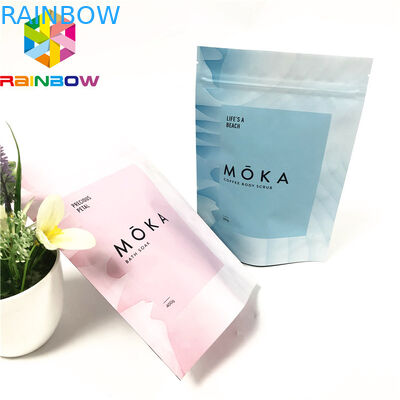 Kemasan Kantong Plastik Ringan, Tas Stand Up Food Grade Untuk Cbd Body Scrub