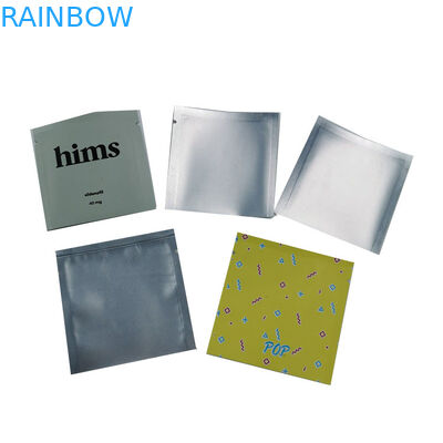 3 Sisi Panas Segel Kantong Plastik Kemasan Mini Kantong Tas Bulu Mata Paket Disesuaikan