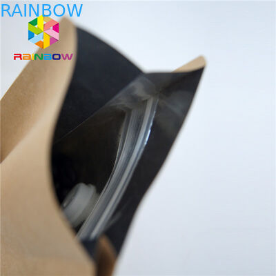 Eco Friendly Tea Bags Packaging Resealable Smell Proof Compostable Biodegradable