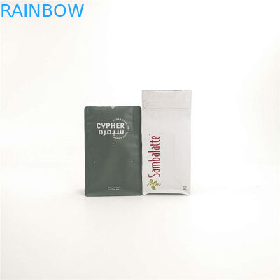 Double Ziplock Mylar Bottom Gusset Bags Biodegradeble Kemasan Plastik Dengan Katup