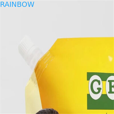 Plastik Doypack Kantung Plastik Kemasan Stand Up Leak Proof Custom Printing Design