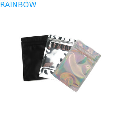 Bau Bukti Food Grade Packaging Bag Tiga Sisi Seal Pouch Matte Dengan Zipper