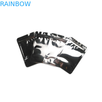 Bau Bukti Food Grade Packaging Bag Tiga Sisi Seal Pouch Matte Dengan Zipper