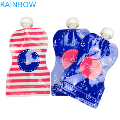 Bahan Makanan Spout Pouch Packaging Minuman Cair Anggur Susu Penyimpanan Kopi
