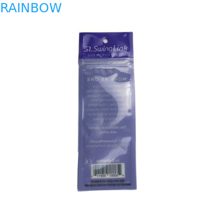 Heat Seal Sealing Kantong Plastik Kemasan Bahan Laminasi Selesai Kemasan Bulu Mata Dengan Ziplock