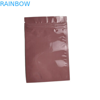 Kemasan Tas Sachet Kecil Kustom Dicetak Plastik Foil Penyegelan Panas Sampel Top Sealable