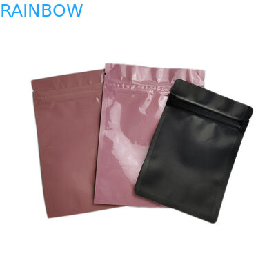 Kemasan Tas Sachet Kecil Kustom Dicetak Plastik Foil Penyegelan Panas Sampel Top Sealable