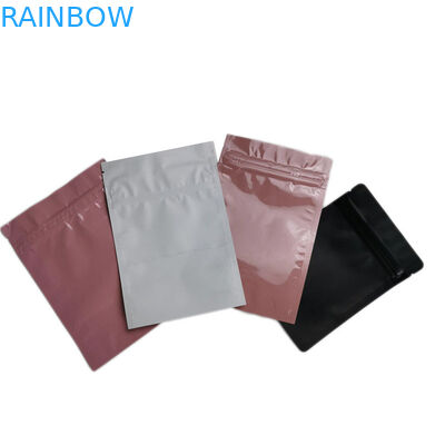 Cookies Candy Gift Stand Up Pouch Packaging Ziplock Transparent Poly Mylar Bag