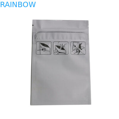 Kantong Plastik yang Dapat Dipulihkan Kemasan Tas Lipgloss Kecil Kustom Dicetak Ziplock Untuk Kosmetik