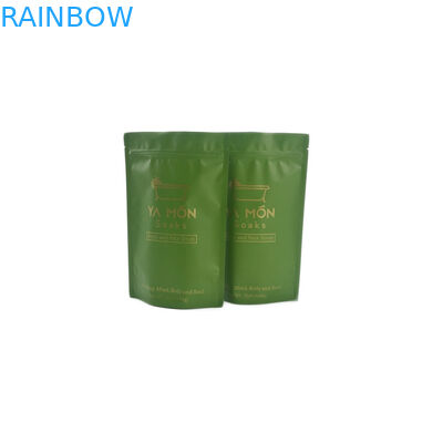 Kantong Plastik Matte Kemasan Digital Printing Kustom 120 Micron Tebal