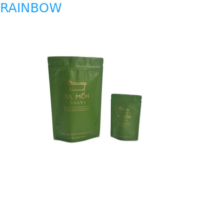 Kantong Plastik Matte Kemasan Digital Printing Kustom 120 Micron Tebal