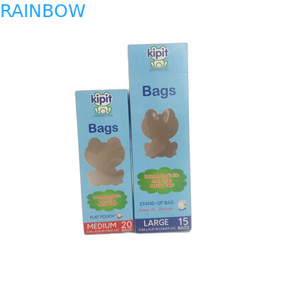 Kotak Kemasan Karton Rectangle Dapat Didaur Ulang Pencetakan Berwarna-warni Penyimpanan Makanan Segar