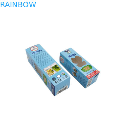 Biodegradable Milk Paper Box Packaging Karton Glossy Finish With Window