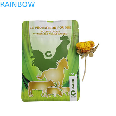 Kustom Dicetak Kantong Makanan Hewan Peliharaan Tas Kemasan Plastik Dilaminasi Untuk Makanan Hewan Peliharaan