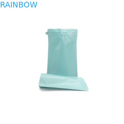 Kantong Plastik Ritsleting Kemasan Foil Doypack Pengaman Gravure Pencetakan Dengan Jendela