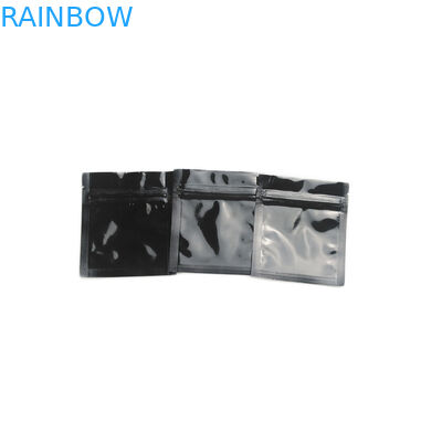 Bukti Bau Ziplock Kantong Plastik Kemasan Obat Tembakau Tas Mylar 1g Mengkilap