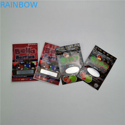 Kantong Plastik Kantong Kecil Kemasan 100% Industri Organik Rami Gummy Packing