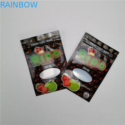 Kantong Plastik Kantong Kecil Kemasan 100% Industri Organik Rami Gummy Packing