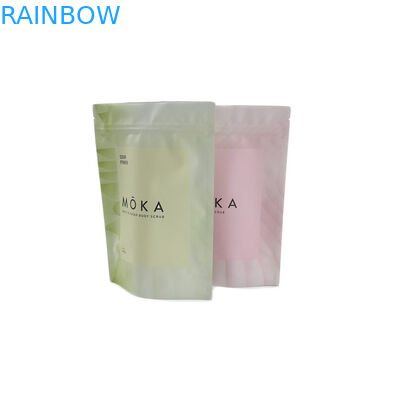 Kopi Teh Kemasan Makanan Kantong Aluminium Foil Stand Up Pouch Cetak Kustom Ziplock