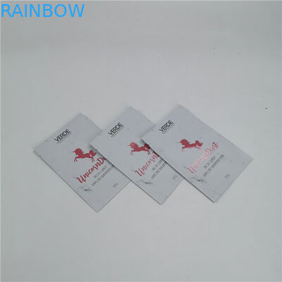 Kustom Aluminium Foil Stand Up Pouch, Tiga Sisi Tas Disegel Untuk Makanan Biji Permen Sachet